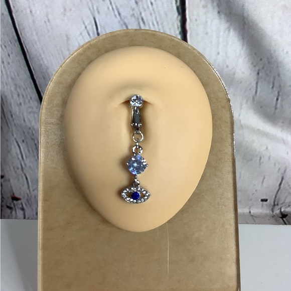 Clip-On Belly Button Ring - Picture 2 of 4